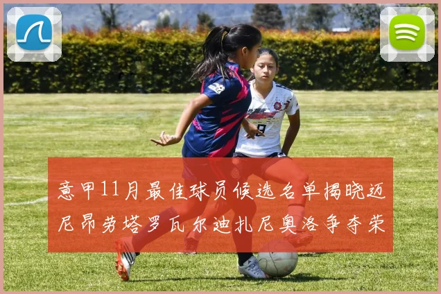 意甲11月最佳球员候选名单揭晓迈尼昂劳塔罗瓦尔迪扎尼奥洛争夺荣誉